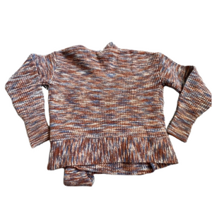 Women's Nine West Sweater, Size M, Orange & Blue